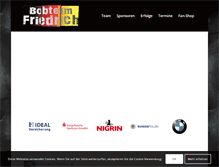 Tablet Screenshot of bobteam-friedrich.de